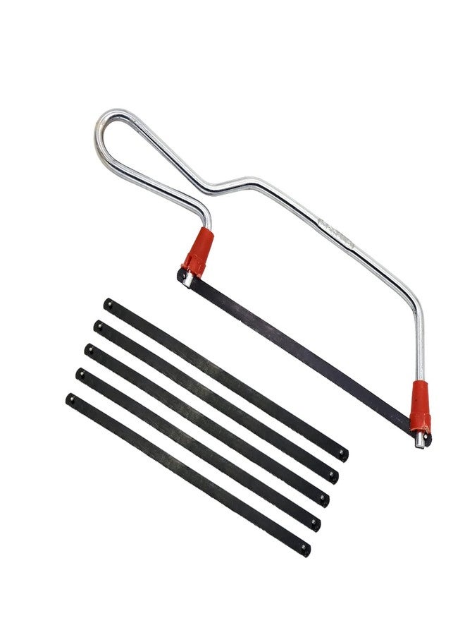 Electronicspices Hand Tool Kit Junior Hacksaw With 5 Extra Blades (6 Inch) - Image 1